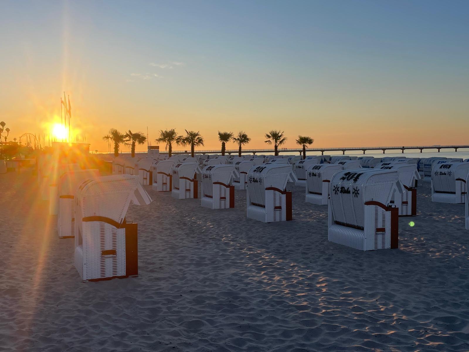Strandkorbvermietung Grömitz - Strandkörbe am Meer