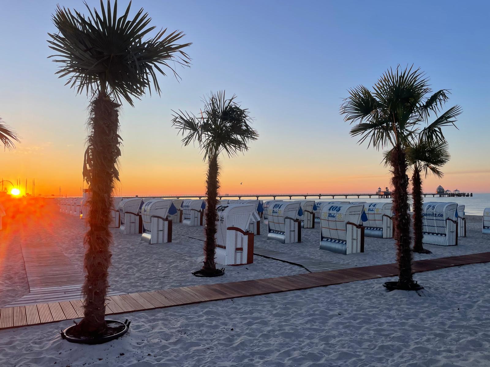 Strandkörbe Grömitz Strand - Urlaub an der Ostsee